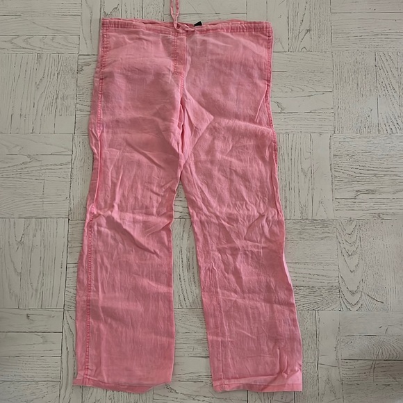 Linen draw string pants - Picture 1 of 2